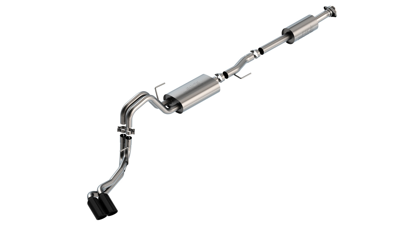 BORLA TOURING CAT BACK EXHAUST SYSTEM FORD F150 21+ 5.0L