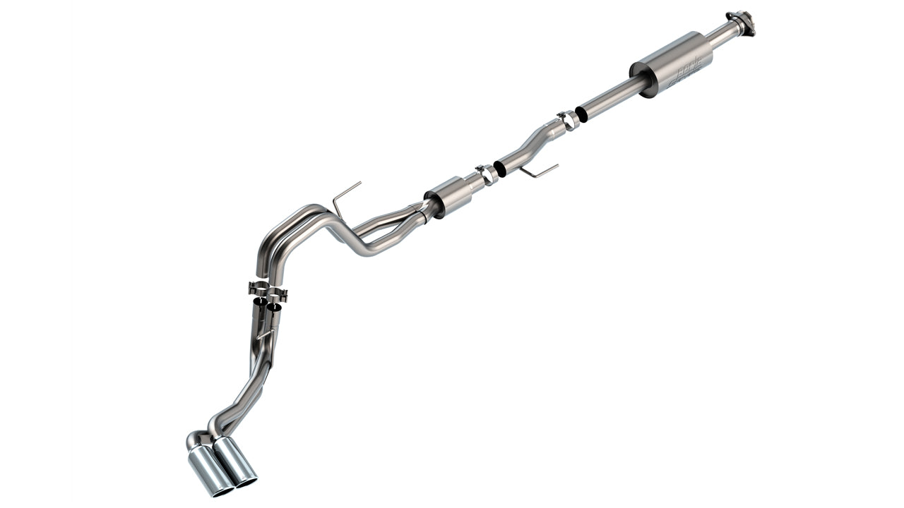 BORLA S TYPE CAT BACK EXHAUST SYSTEM FORD F150 21+ 5.0L