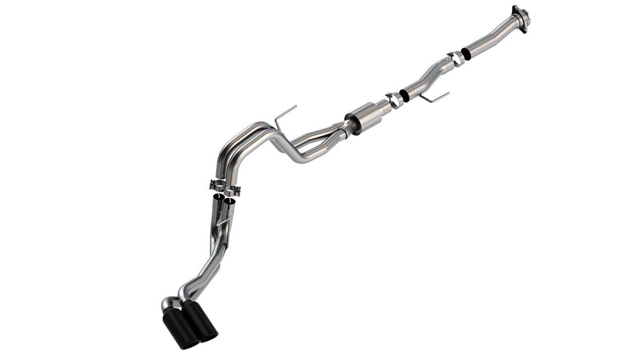 BORLA ATAK CAT BACK EXHAUST SYSTEM FORD F150 21-26 5.0L