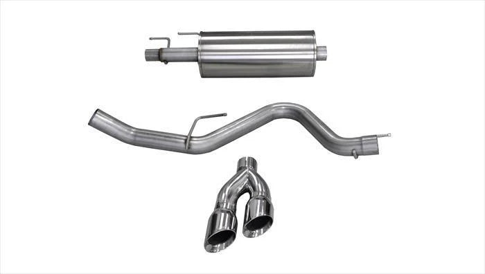 CORSA PERFORMANCE SPORT 3" CAT-BACK EXHAUST FORD F150 15-25 3.5L & 2.7L