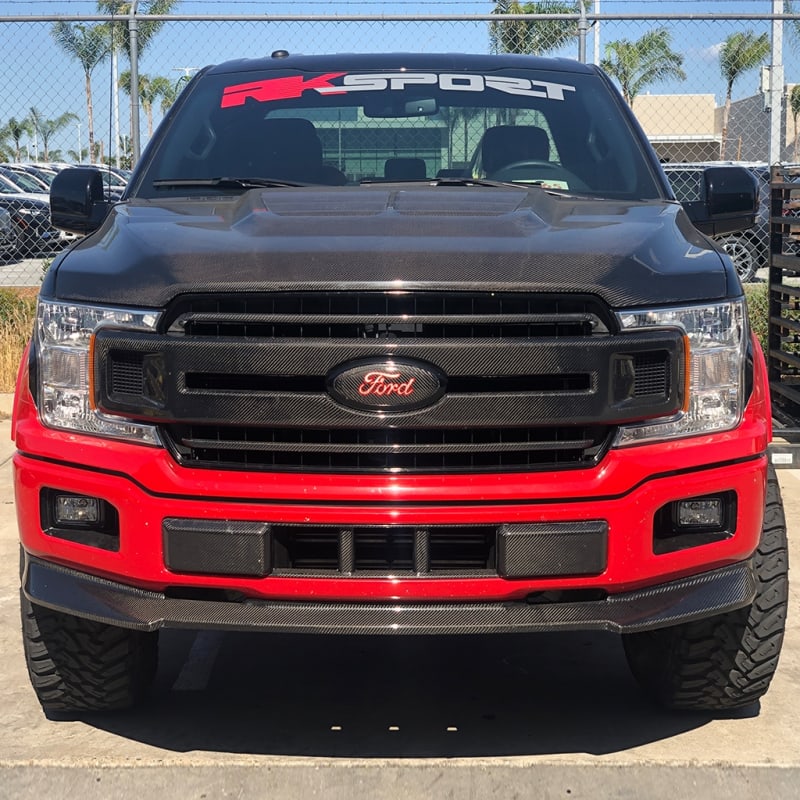 RK SPORT 2015-2020 FORD F150 SPLITTER CARBON FIBER