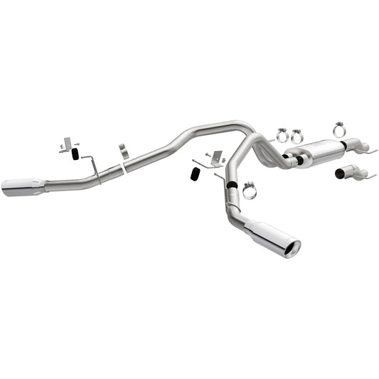 MAGNAFLOW STREET SERIES CAT BACK PERFORMANCE EXHAUST FORD F150 15-26