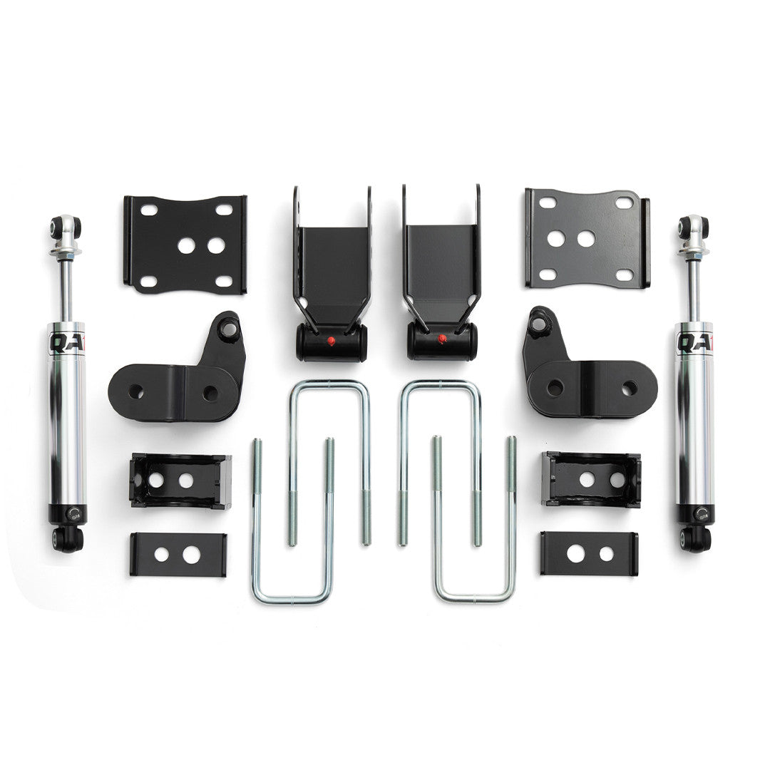 QA1 PRECISION PRODUCTS REAR DROP KIT 3.5"-5.5" SINGLE ADJUSTABLE 2WD/4WD FORD F150 2021-2026