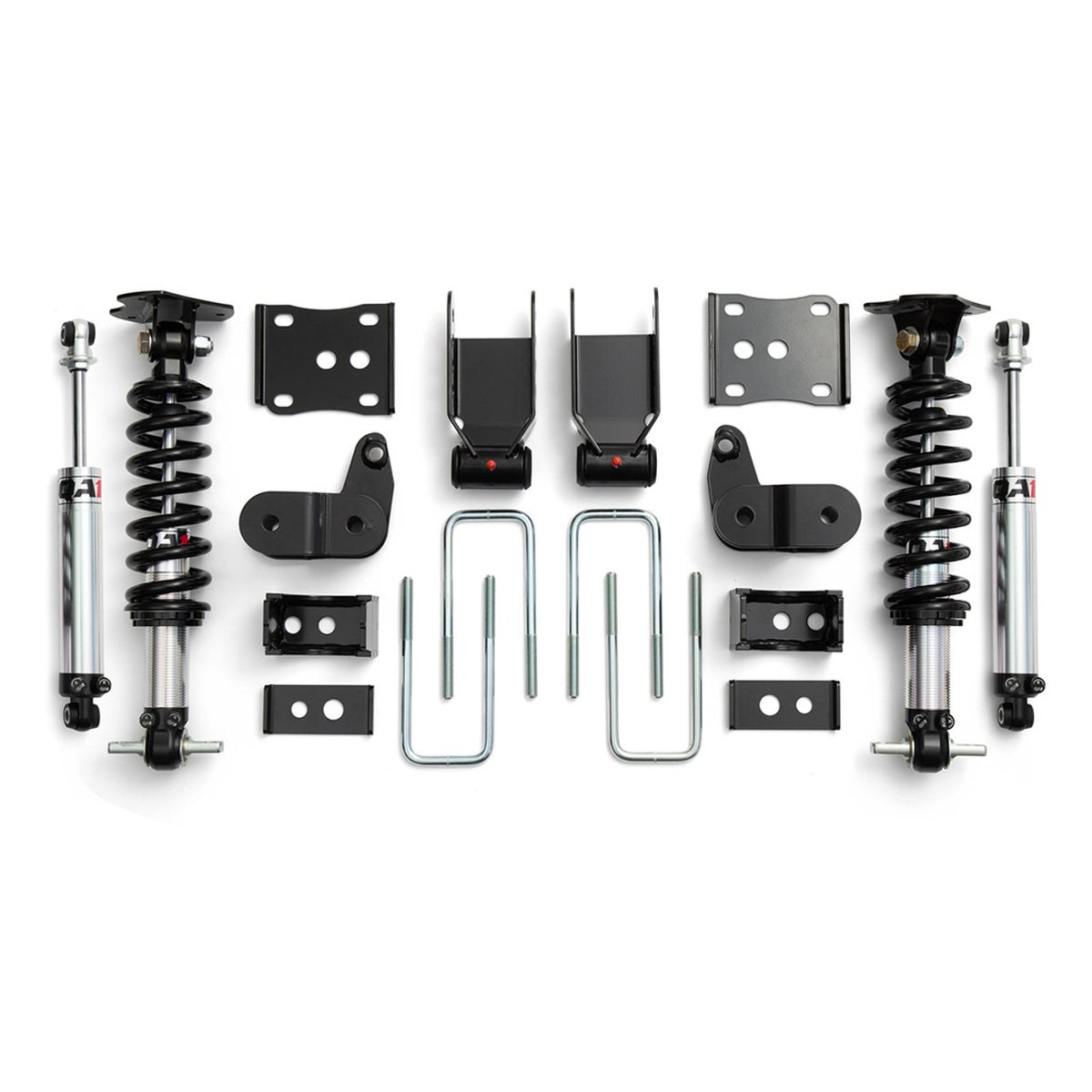 QA1 PRECISION PRODUCTS LOWERING KIT 3"/5" SINGLE ADJUSTABLE 4WD FORD F150 2021-2026