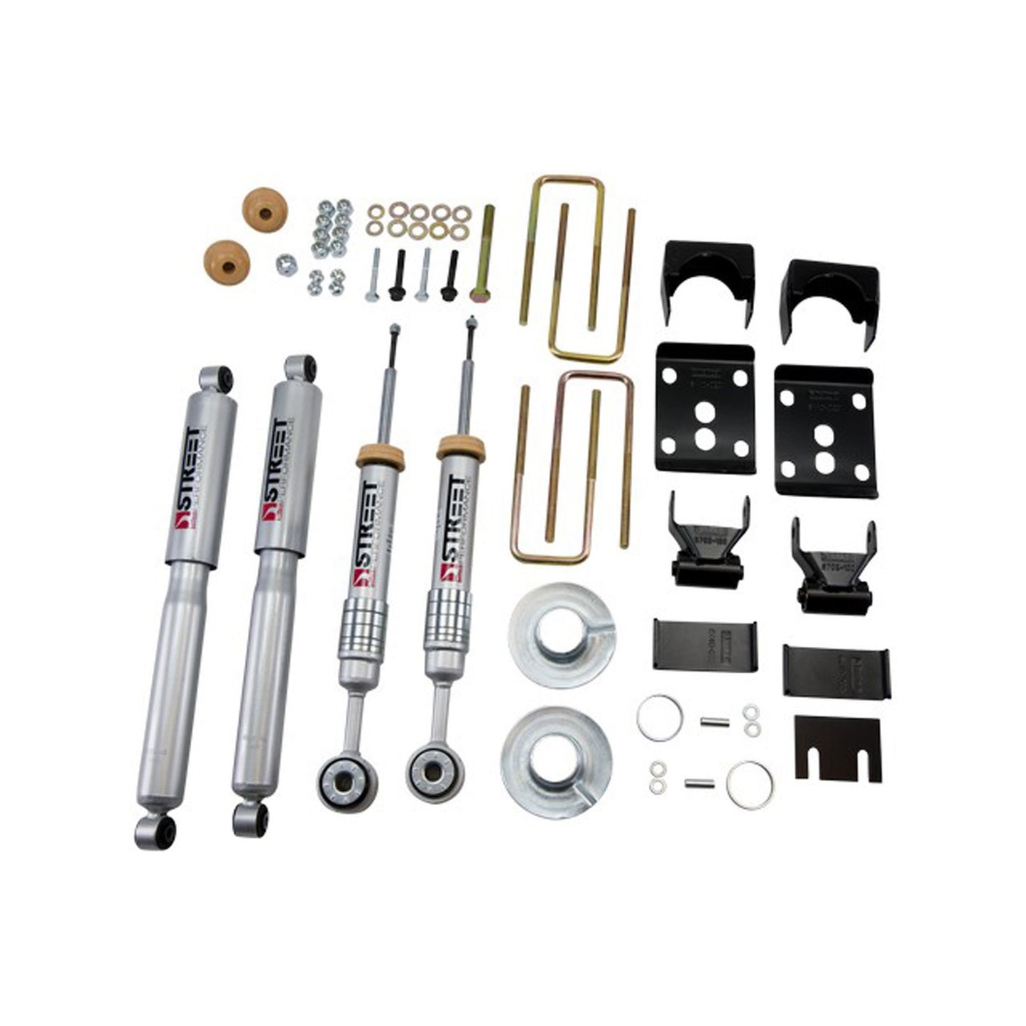 BELLTECH LOWERING KIT W/ STREET PERFORMANCE SHOCKS FORD F150 09-13