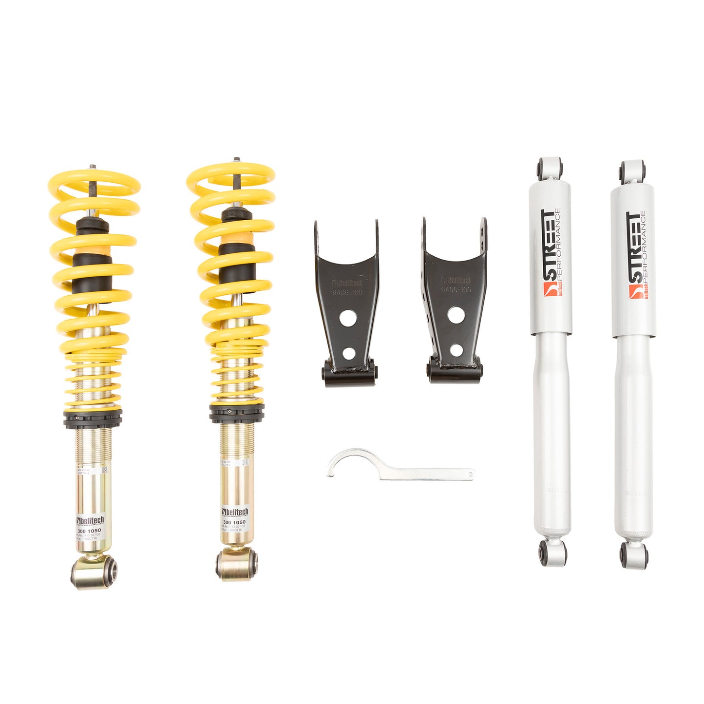 BELLTECH COILOVER LOWERING KIT 0-3" FORD F150 04-13