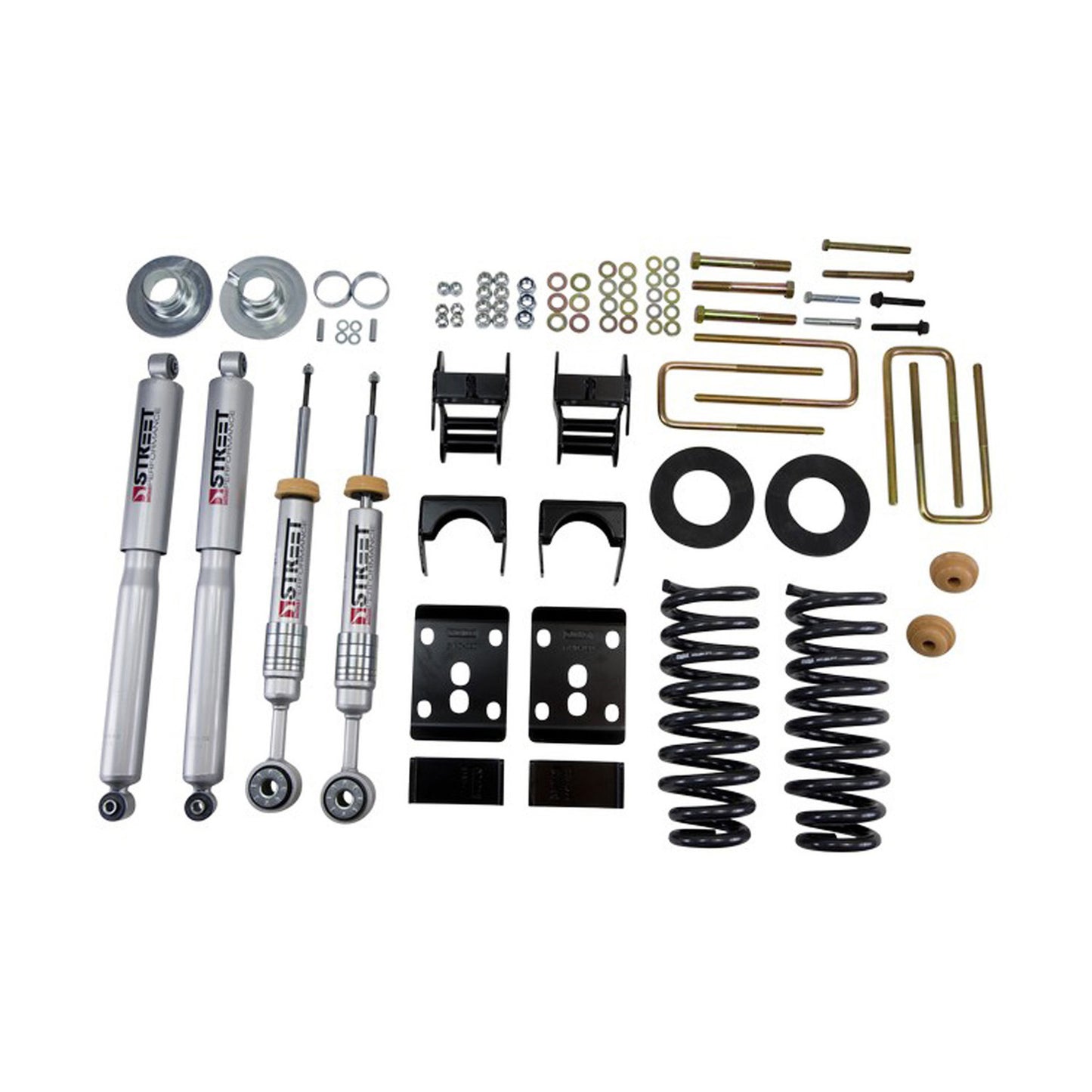 BELLTECH LOWERING KIT W/ STREET PERFORMANCE SHOCKS FORD F150 09-13