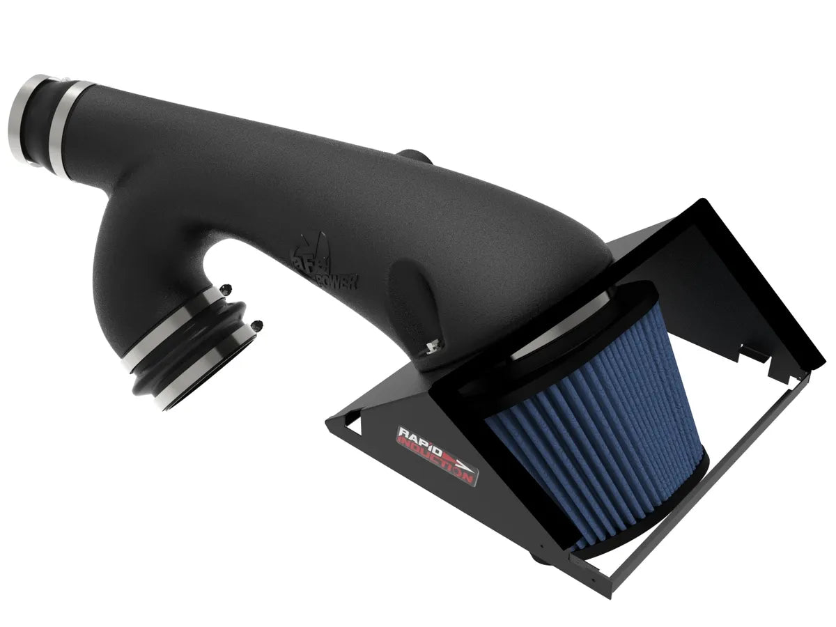 AFE POWER RAPID INDUCTION COLD AIR INTAKE SYSTEM W/ PRO 5R FILTER FORD F150 21-26 3.5L