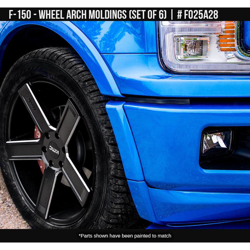 AIR DESIGN WHEEL ARCH MOLDING SET FORD F150 18-20