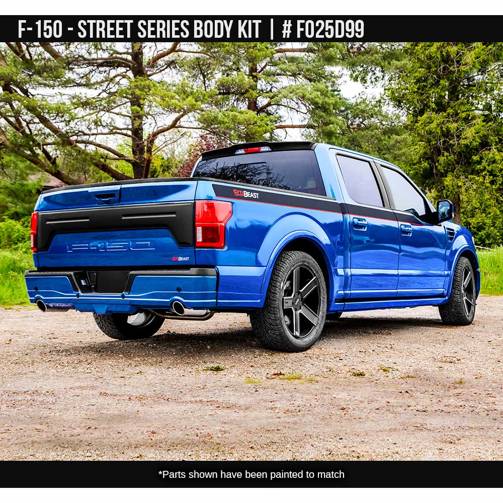 AIR DESIGN STREET SERIES GROUND EFFECTS KIT FORD F150 18-20 SUPER CREW/ SHORT BOX