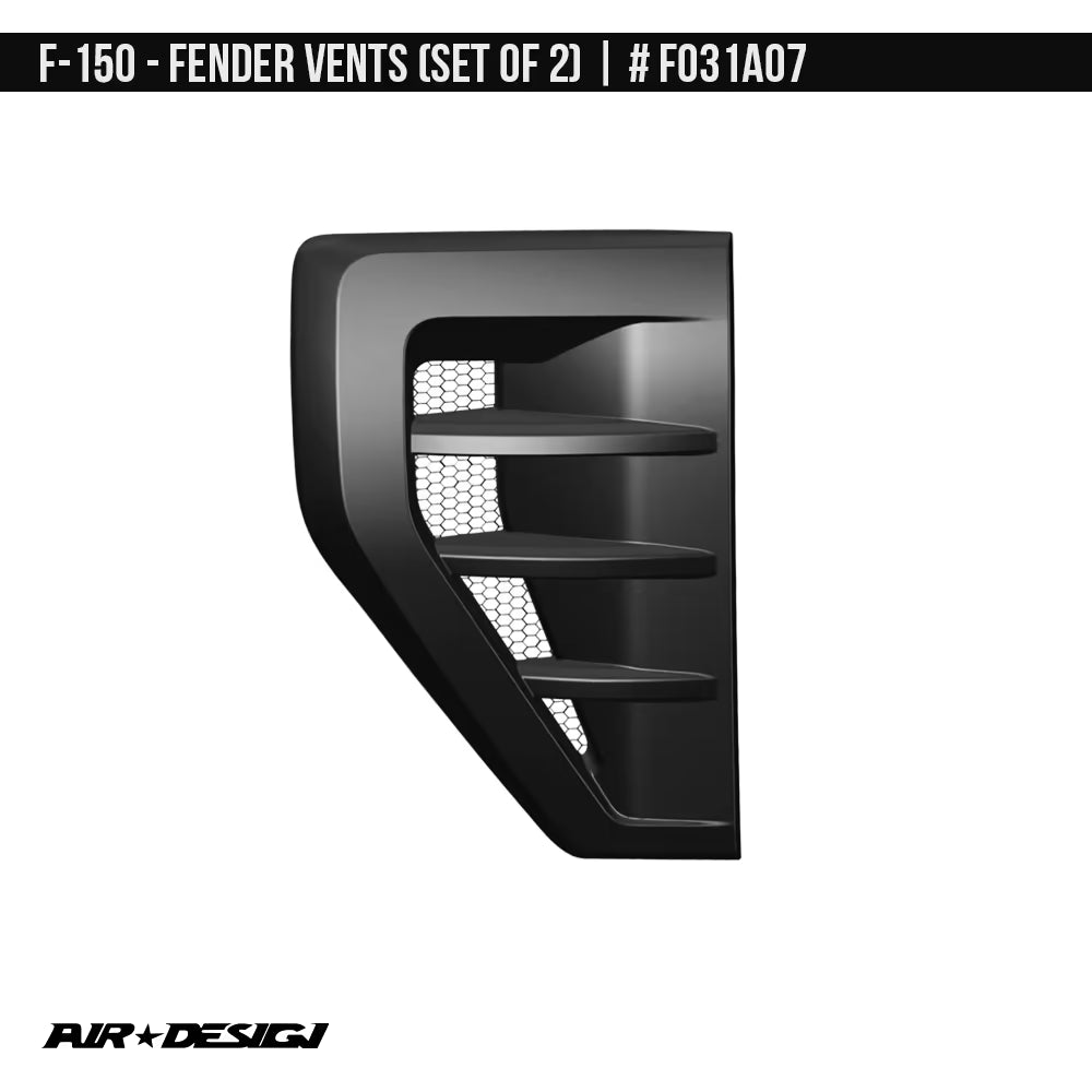 AIR DESIGN FENDER VENT SET FORD F150 21-26