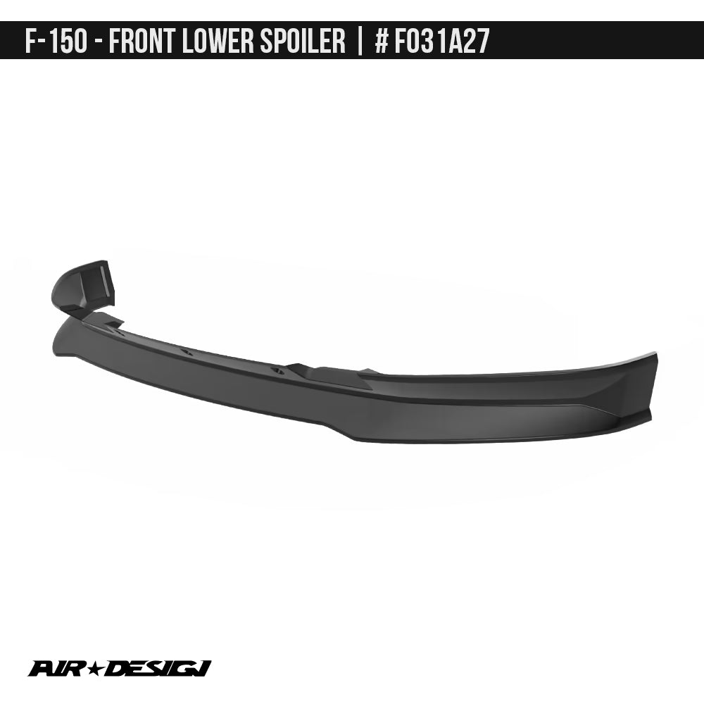 AIR DESIGN FRONT LOWER SPOILER FORD F150 21-26