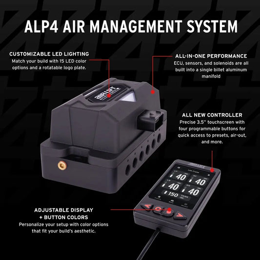 UNIVERSAL AIR SUSPENSION AIRLIFT 4P/H AIR MANAGEMENT PACKAGE FORD F150
