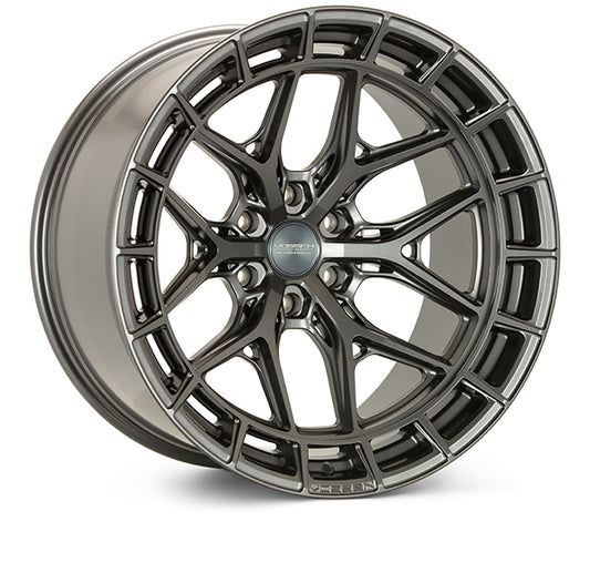 VOSSEN HFX-1 22X12 6X135 -44 OFFSET FORD F150 04-26 MATTE GUNMETAL