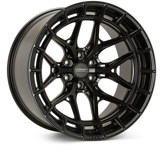 VOSSEN HFX-1 22X12 6X135 -44 OFFSET FORD F150 04-26 SATIN BLACK