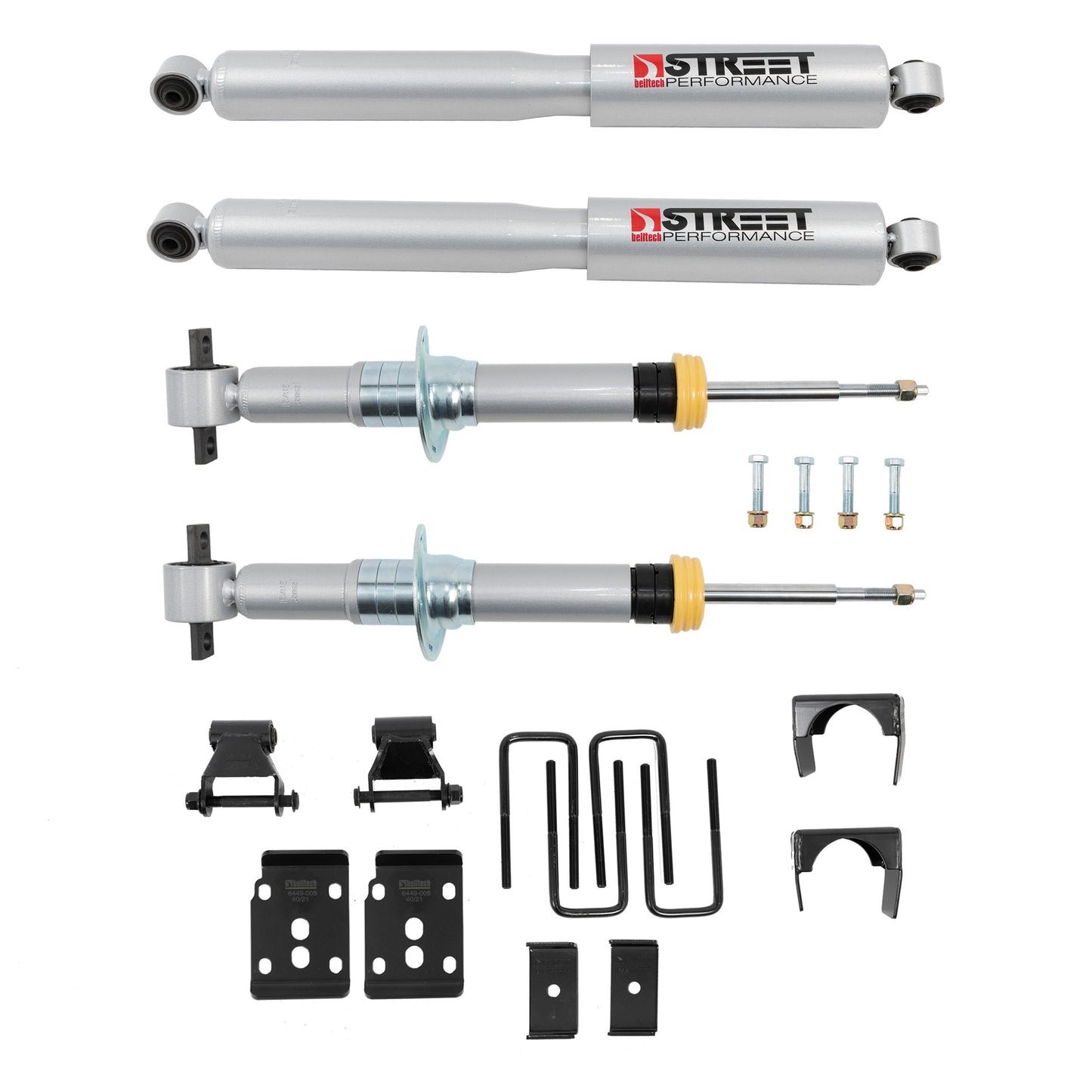 BELLTECH LOWERING KIT W/ STREET PERFORMANCE STRUTS/SHOCKS - 1055SP
