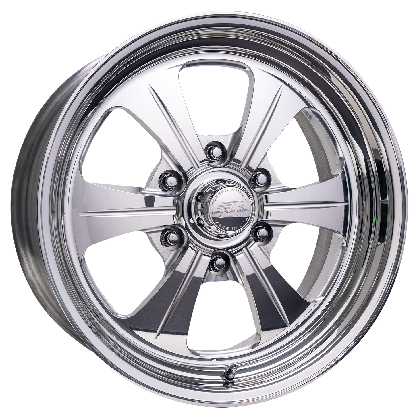 BILLET SPECIALTIES FINELINE LT 20X10 6X135 +35 OFFSET POLISHED