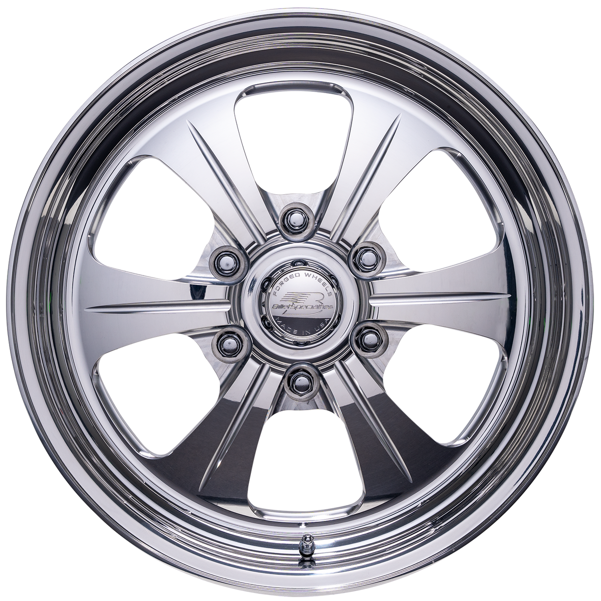 BILLET SPECIALTIES FINELINE LT 20X10 6X135 +35 OFFSET POLISHED