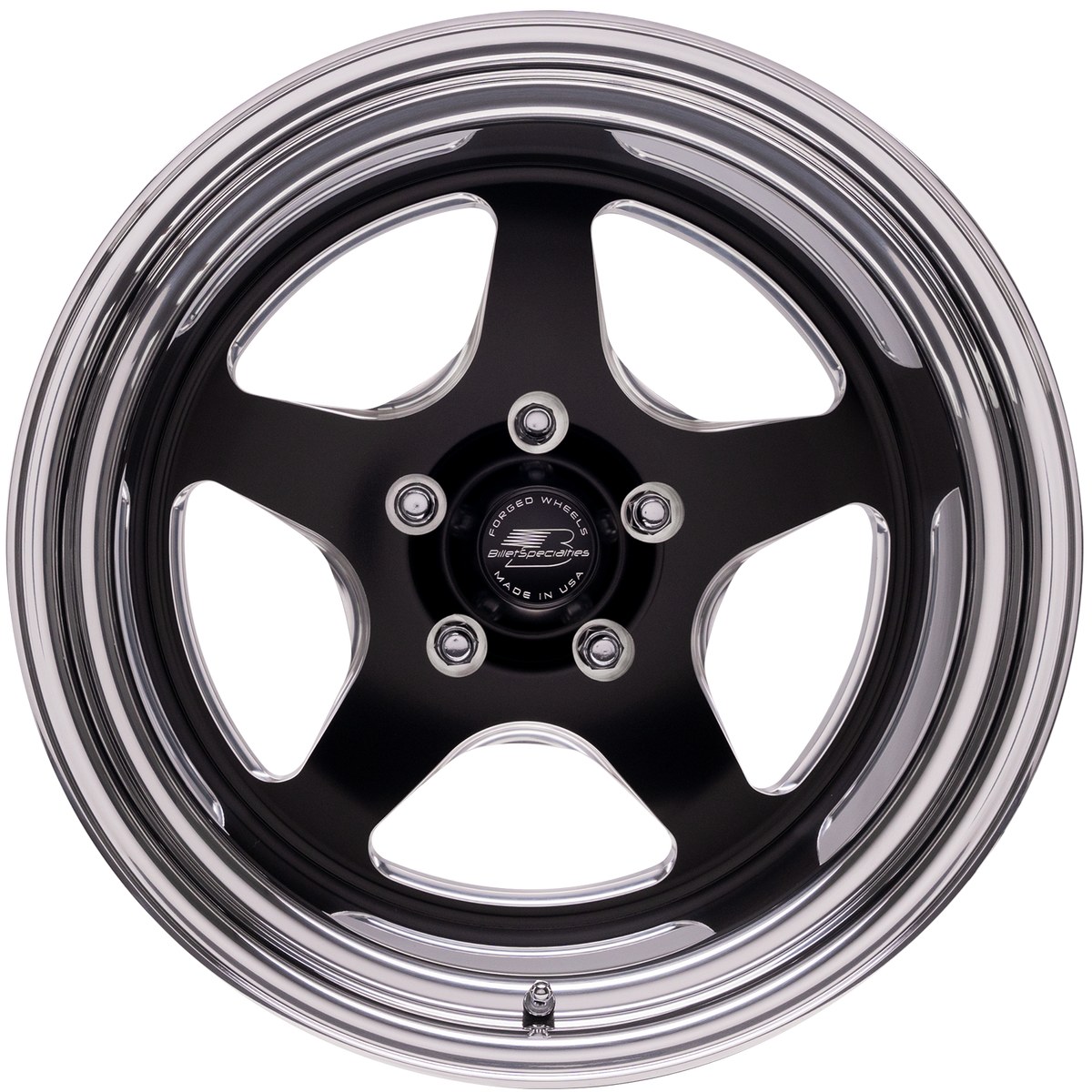 BILLET SPECIALTIES CHEYENNE LT 22X10 6X135 +35 OFFSET BLACK W/ POLISHED FACE