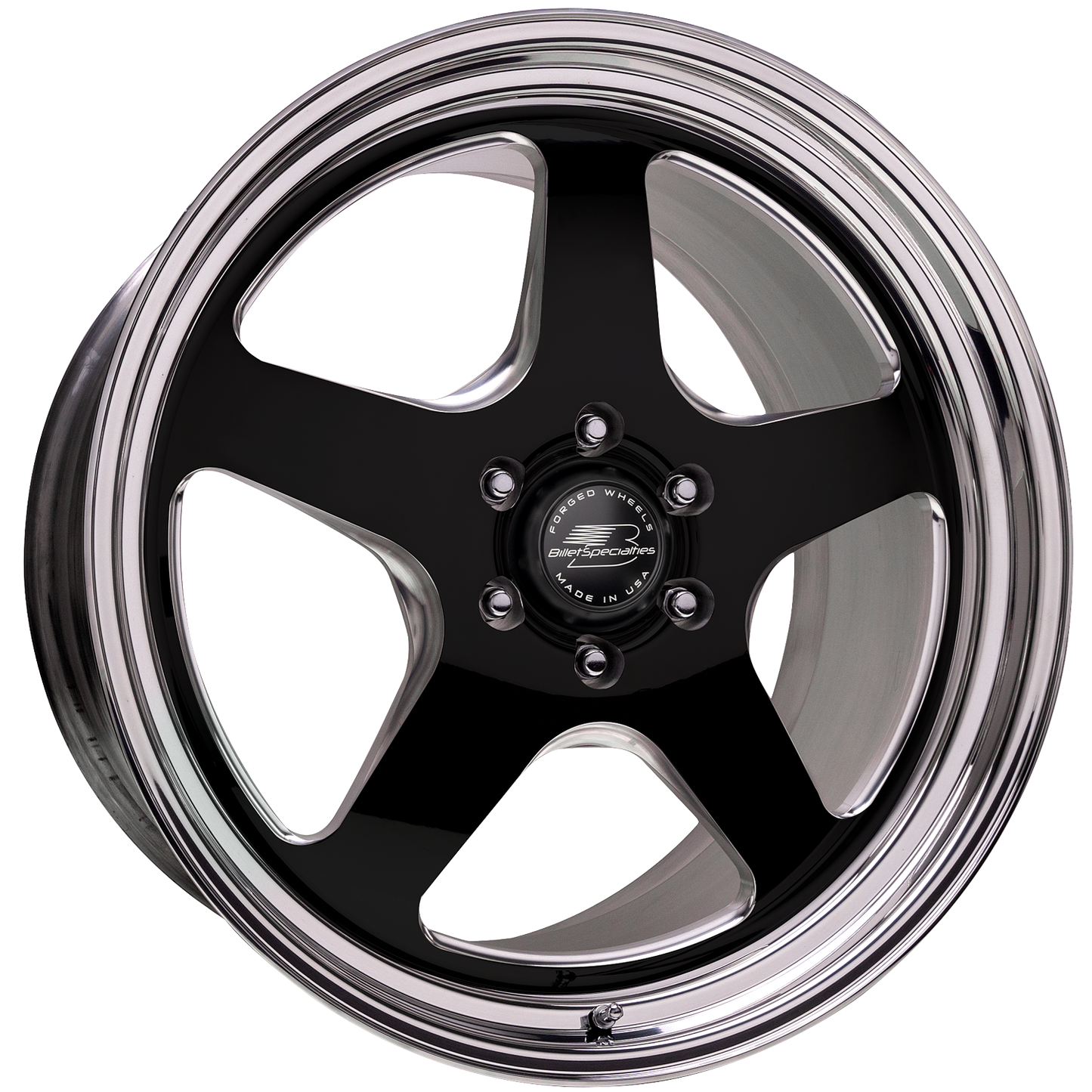 BILLET SPECIALTIES CHEYENNE LT 20X10 6X135 +35 OFFSET BLACK W/ POLISHED FACE