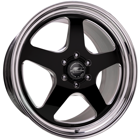 BILLET SPECIALTIES CHEYENNE LT 20X10 6X135 +35 OFFSET BLACK W/ POLISHED FACE