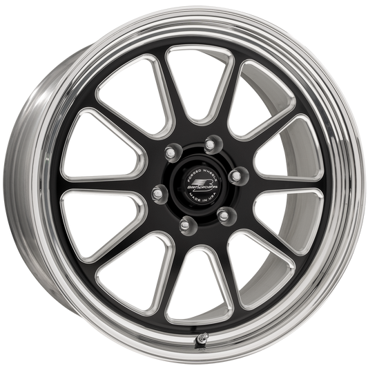 BILLET SPECIALTIES MALIBU LT 22X10 6X135 +35 OFFSET BLACK W/ POLISHED FACE