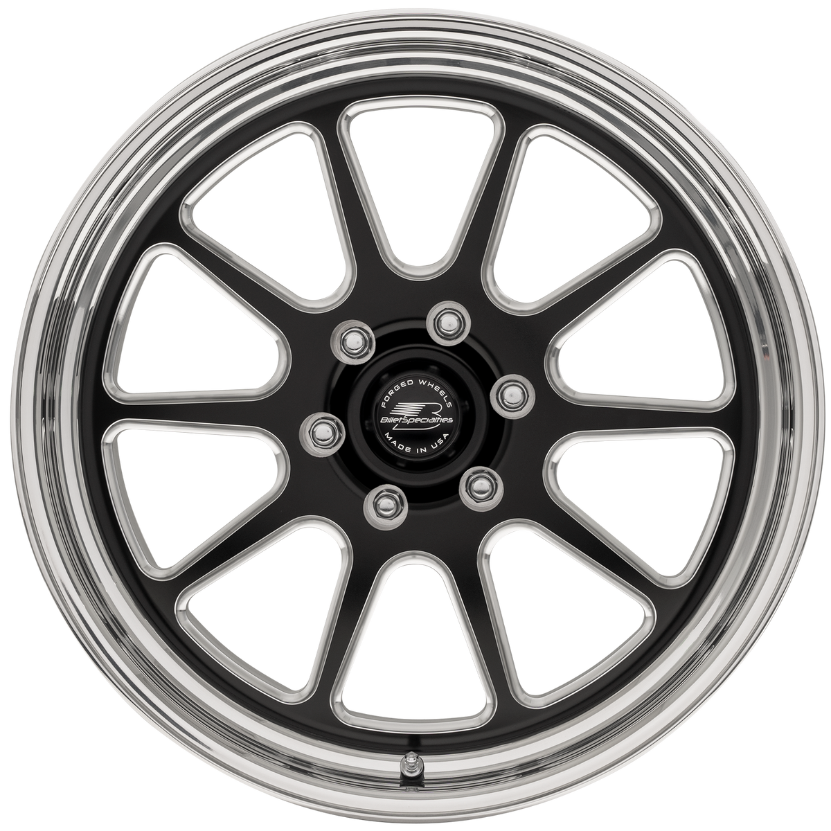 BILLET SPECIALTIES MALIBU LT 22X10 6X135 +35 OFFSET BLACK W/ POLISHED FACE