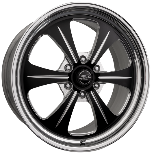 BILLET SPECIALTIES FINELINE LT 22X10 6X135 +35 OFFSET BLACK W/ POLISHED FACE