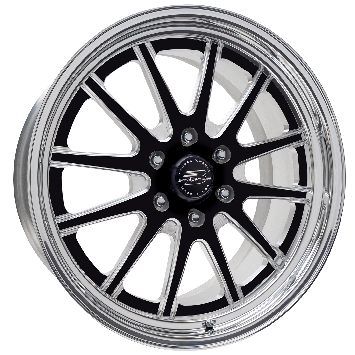BILLET SPECIALTIES DYNAMIC LT 20X10 6X135 +35 OFFSET BLACK W/ POLISHED FACE