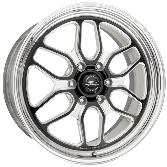 BILLET SPECIALTIES WIN LITE LT 22X10 6X135 +35 OFFSET BLACK W/ POLISHED FACE