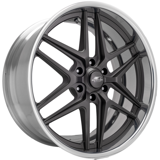 BILLET SPECIALTIES TEC 7 22X10 6X135 +35 OFFSET BLACK CONTRAST CUT