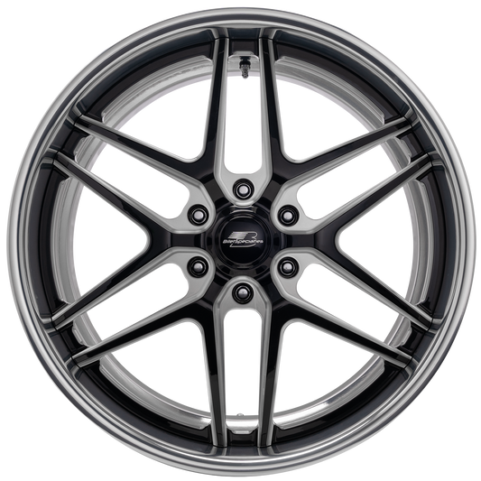 BILLET SPECIALTIES TEC 6 22X10 6X135 +35 OFFSET BLACK CONTRAST CUT