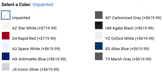 CERVINIS TREMOR 3 INCH COWL HOOD 2025 FORD F150