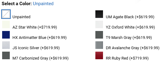 CERVINIS TREMOR 3 INCH COWL HOOD 2026 FORD F150