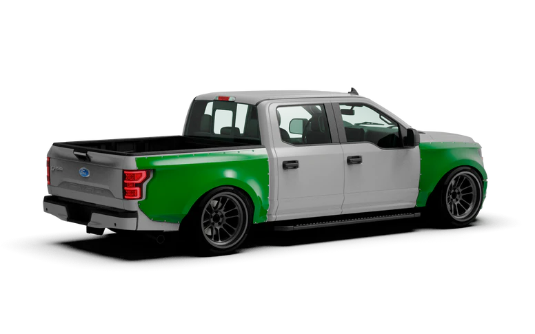 CLINCHED FLARES WIDEBODY KIT FORD F150 18-20