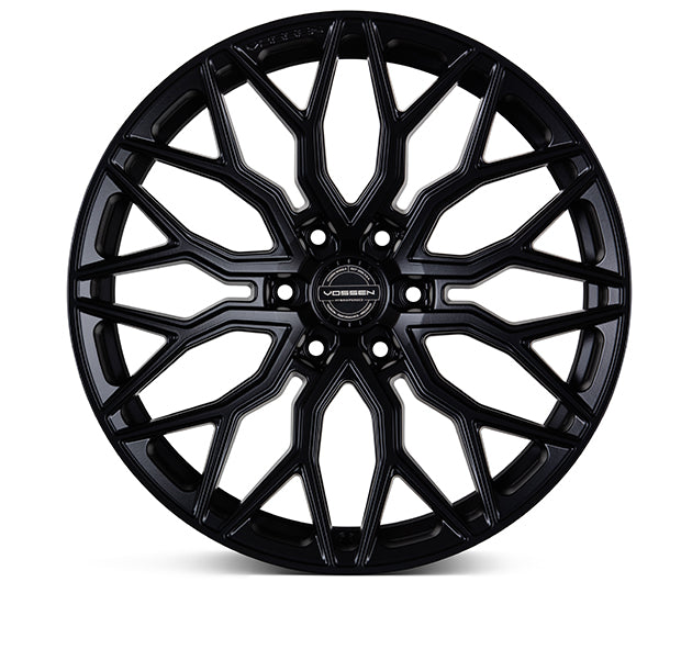 VOSSEN HF6-3 22X9.5 6X135 +30 OFFSET FORD F150 04-26 SATIN BLACK