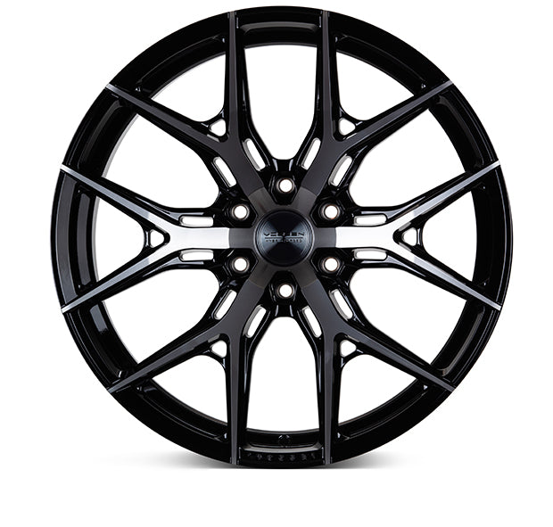 VOSSEN HF6-4 20X9.5 6X135 +15 OFFSET FORD F150 04-26 SATIN BLACK
