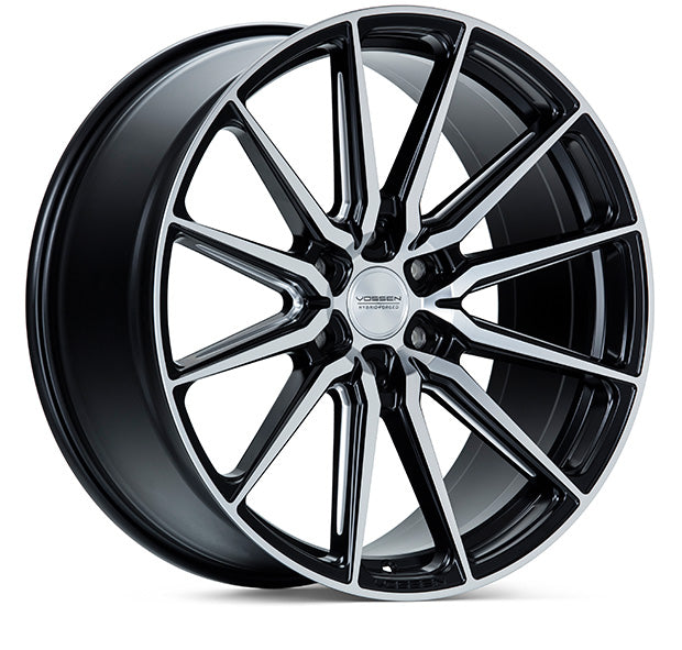 VOSSEN HF6-1 24X10 6X135 +25 OFFSET FORD F150 04-26 BRUSHED MATTE BLACK