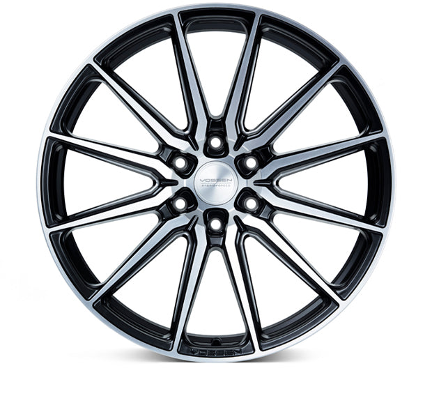 VOSSEN HF6-1 22X9.5 6X135 +30 OFFSET FORD F150 04-26 BRUSHED MATTE BLACK