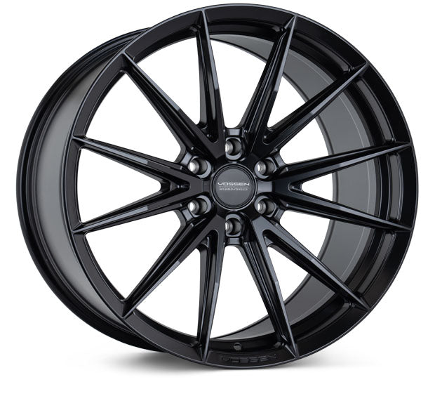 VOSSEN HFX-2 22X12 6X135 -44 OFFSET FORD F150 04-26 SATIN BLACK