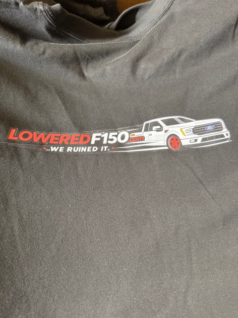 LOWEREDF150 14TH GEN BLACK T-SHIRT AND KEYCHAIN BUNDLE