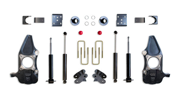 MAXTRAC 2015-2020 F-150 2WD / 4WD 3″/5″ LOWERING KIT (SPINDLES/STRUTS) (REQUIRES 22″ RIMS OR LARGER)
