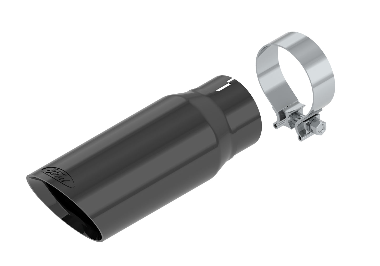 FORD OEM EXHAUST TIP BLACK CHROME FORD F150 21-26