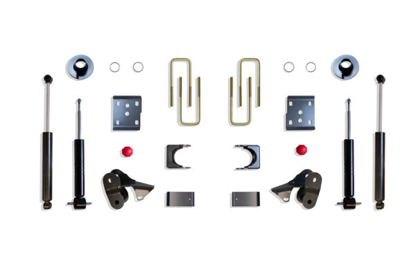 MAXTRAC 2021-2025 F-150 2WD / 4WD 2″/4″ LOWERING KIT (SPINDLES)