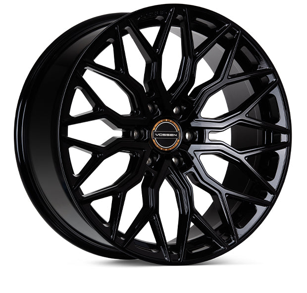 VOSSEN HF6-3 22X9.5 6X135 +20 OFFSET FORD F150 04-26 GLOSS BLACK