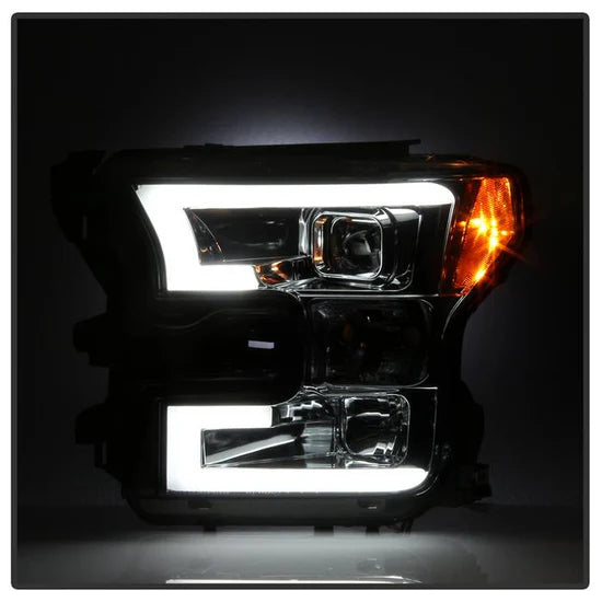 SPYDER SIGNATURE PROJECTOR HEADLIGHTS FORD F150 15-17