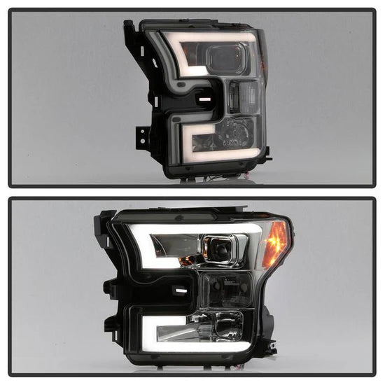 SPYDER SIGNATURE PROJECTOR HEADLIGHTS FORD F150 15-17