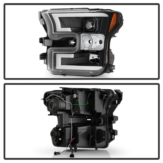 SPYDER PLATINUM LED HEADLIGHTS FORD F150 15-17