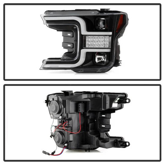 SPYDER SIGNATURE PROJECTOR HEADLIGHTS FORD F150 18-19