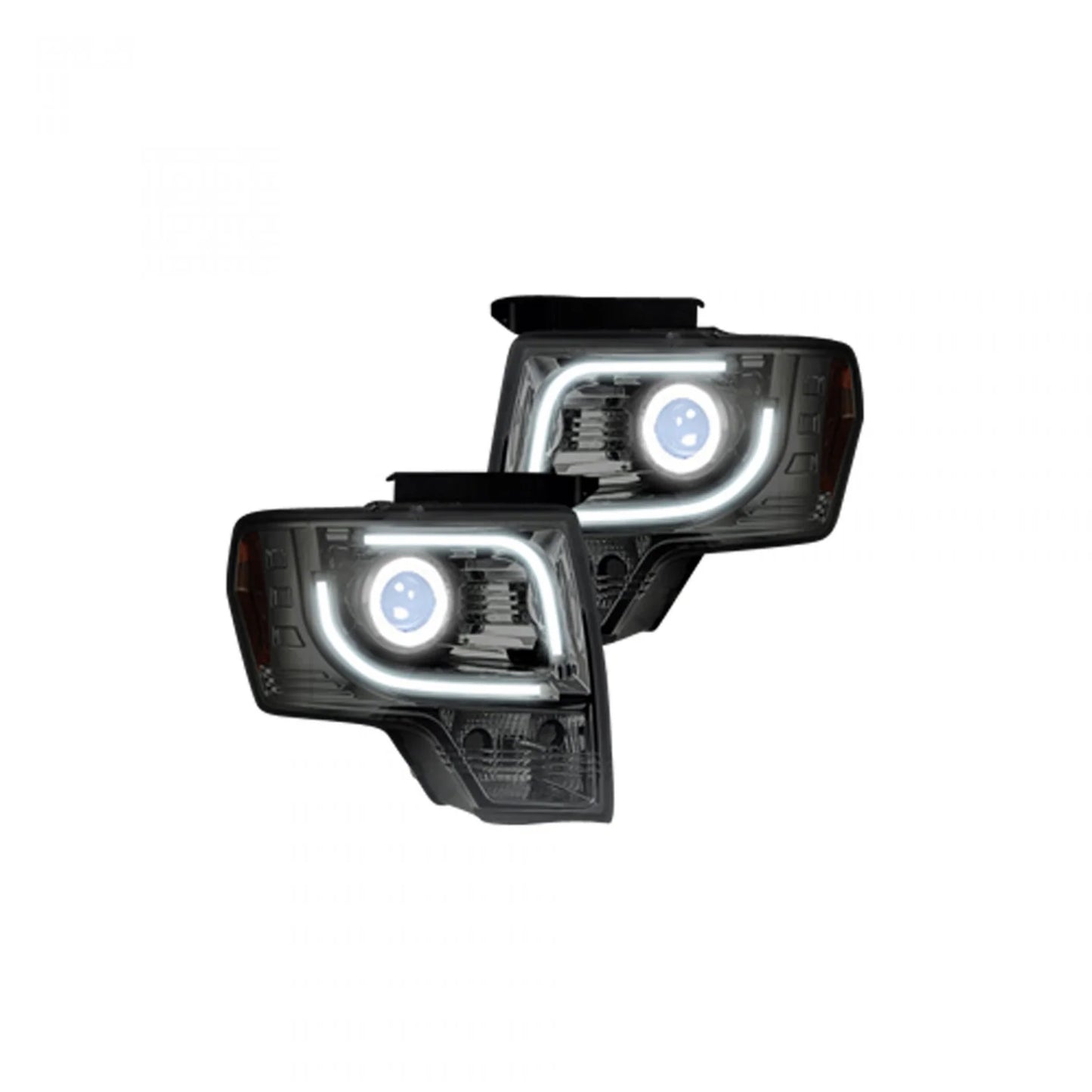 RECON FORD F150 13-14 PROJECTOR HEADLIGHTS IN CLEAR/CHROME